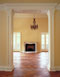 Herringbone hardwood floor
