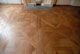 Panels Aremberg oak, aged and patinated .