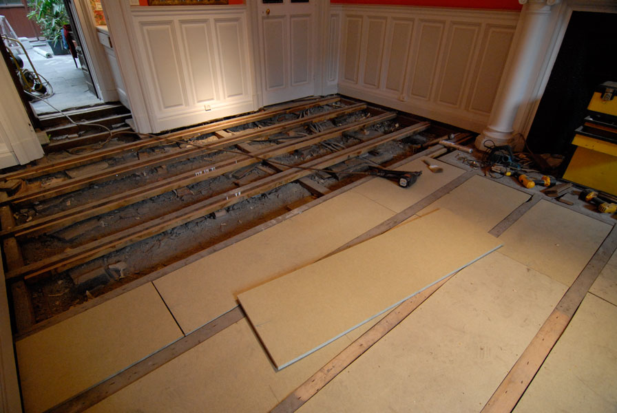 Plancher interm�diaire