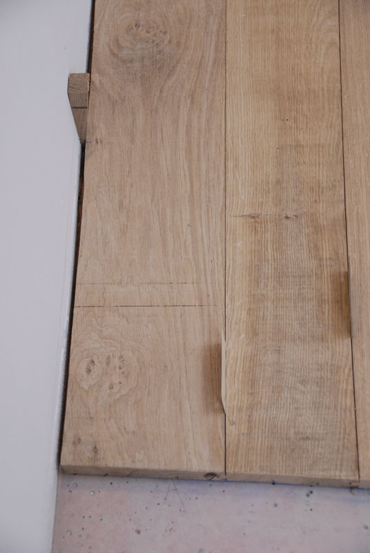 Parquet ch�ne - Lames larges