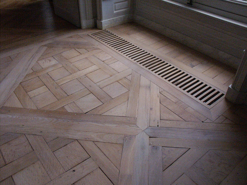 Un chauffage int�gr� au parquet Versailles