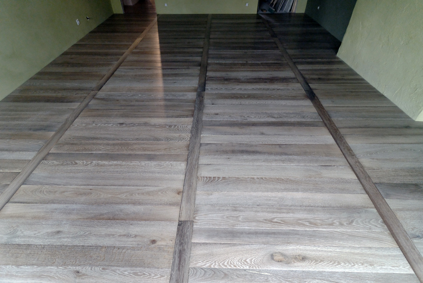 Parquet chêne gris