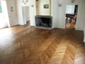 Parquet Chevron - Solid Oak