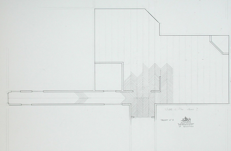 plan du parquet chevron en chêne