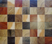 Cherry, mahogany, ash, larch, cedar or walnut