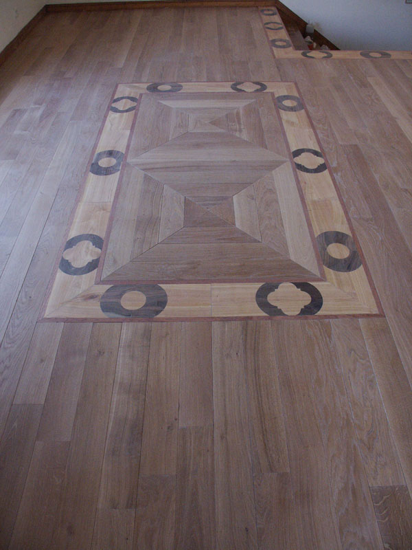 Personalized parquet floor