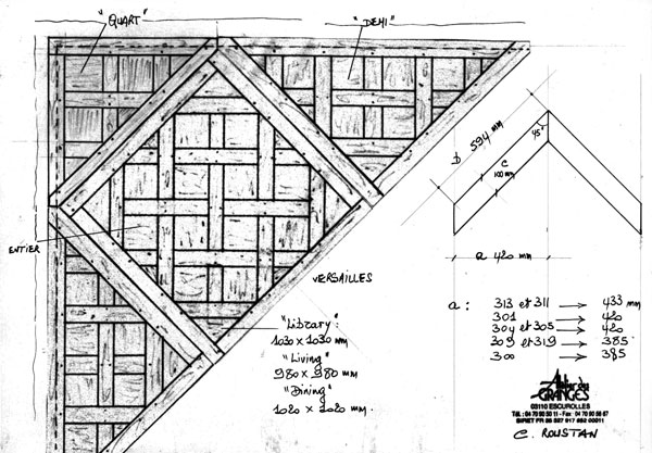 Panel Parquet Versailles