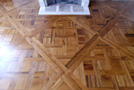 French parquet : old oak