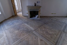 French parquet oak grey leached