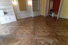 Finishing oiled waxed for these panels Versailles