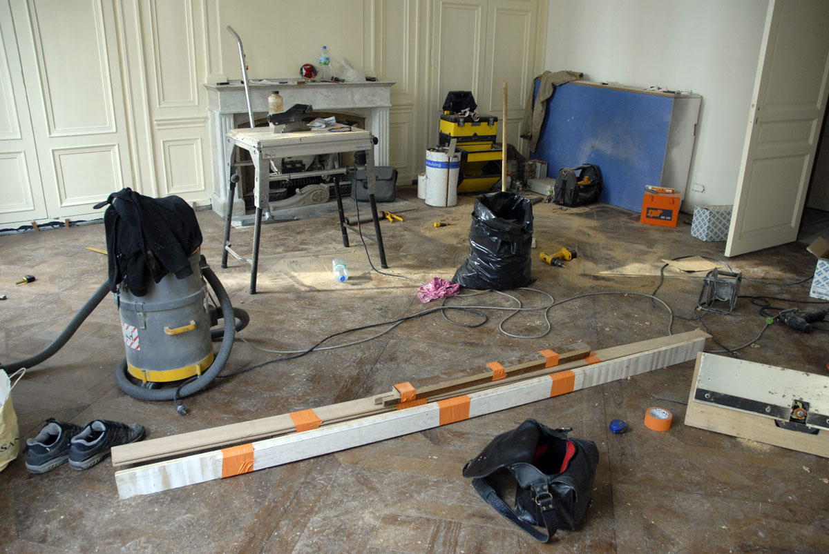 Le chantier