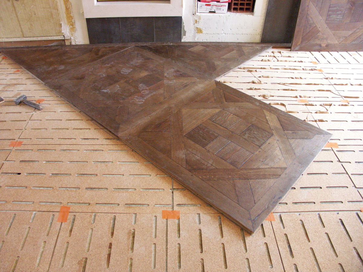 Parquet d'Aremberg en chêne