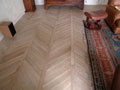 Parquet FougÃ¨res avec une finition vieillie et cÃ©rusÃ©e