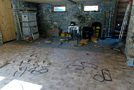 Vue gÃ©nÃ©rale du chantier en cours de pose