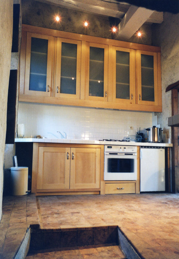 parquet-pavÃ© en bois debout