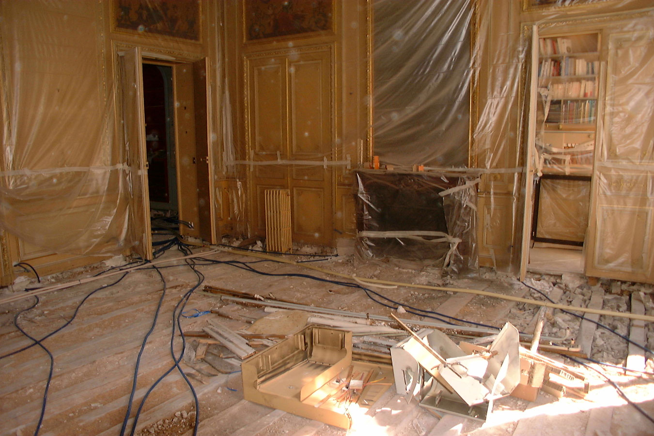 La préparation du chantier avant de poser un parquet