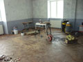 Parquet Versailles en cours de chantier