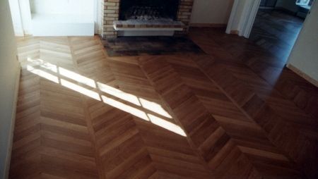 Parquet Fougères avec un angle de 30°