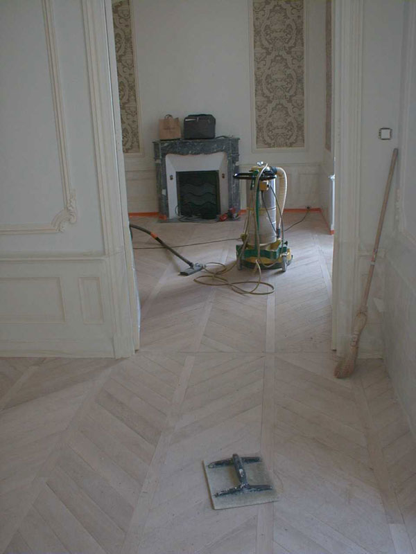 Ponçage parquet