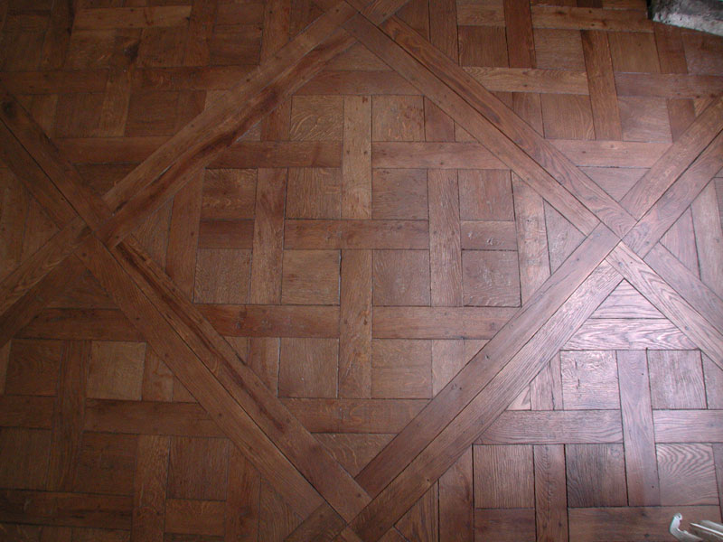 Detail d'un parquet Versailles