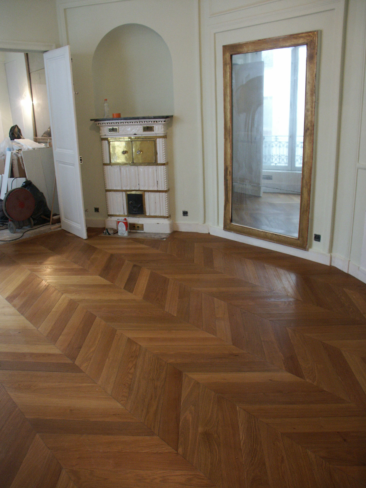 Parquet point de Hongrie